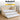 JARHA S/SSingle 3in1 Bedframe Pull-Out Bed in Linen Fabric + Orthocoil 6" Chiro Support Mattress