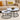 Vieda 2-Piece Center Coffee Table Heat Resistant Glossy Ceramic Top