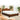 Terie Wooden Bedframe Queen Size In Oak Colour with Mattress Option - MDF+Veneer Wood