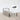 Malik Single Metal Bed Frame in Copper or White Colour - w/ Mattress Option