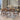 Tarra 1+6 Dining Set w/ Table & Chair Solid Rubber Wood with Synthetic Rattan