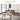 Ogee 1+2 Dining Set Table with Chair & Bench Pet Friendly Fabric in Natural & Walnut