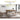 OGIVE 1+4 Dining Set Table with Chair & Bench Pet Friendly Fabric in Natural & Walnut