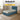 Crato 16" SBD Lift Up Storage Bed Base Bedframe in Linen Fabric + Orthocoil 8" Grey Foam Mattress
