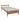 Lori Single Size Solid Mahogany Wood Bed Frame w/ Mattress Option