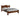 Nadin King Size Wooden Bedframe Solid Wood with Mattress Option