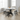 Reyne Natural Marble Dining Set In White/ Black