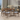 Willy 1+6 Dining Set w/ Table & Chair Solid Rubber Wood with Synthetic Rattan