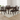 Whinie Woody 1+6 Dining Set Tables & Chairs of Solid Wood