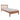 Lara Single & Super Single Size Solid Mahogany Wood Bed Frame w/ Mattress Option