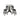 Rowena Natural Marble Dining Set In White/ Black