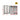 Keiara 5ft Sliding Glass And Mirror Door Wardrobe