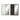 Paris 5x8FT 2-Door Sliding Door Wardrobe in White Wash or Walnut