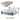 Abby Metal Single, Queen, Folding and Double Decker Bed Frames With Foam Mattresses