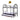 Aubrille Metal Double Deck Bed Frame Bunk Bed Loft Bed