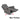 Kensli Fabric Recliner Sofa Chair