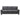 Kiela 3-Seater Sofa Pocketed Spring Tech Fabric Grey and Brownish Grey Colour