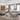 Lamia Modern Button Tufted Sofa Set Upholstered In Grey Fabric