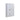 Moire 3 Door Wardrobe with Drawers In White