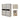 Cindey 2-Door Sliding Door Wardrobe Multicompartment