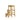 Sama Modern Solid Wood Step Chair N-Step Chair / Foldable Step Stool