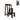 Saney Modern Solid Wood Step Chair N-Step Chair / Foldable Step Stool