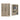 Crossien 3 Doors Wardrobe Rattan Design with Drawers in 3 Colours Available