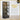 Tessa Display Cabinet Book Shelves Glass Door with Light