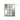 Kenn 5ft Sliding Glass And Mirror Door Wardrobe
