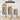 Jeven 3-Tier Open Shelves Display Cabinet Bookshelf Storage in 6 Colours