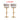 Heizel High Island Chair Bar Stool Chair Steel Legs