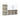Indra Floating Display Shelf hanging Cabinet Laminated Board in 2 Colours - Left