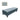 Irma Occasional Bench Chair Linen/Velvet Fabric High Density 4" Fibre Legs - 5 Colours